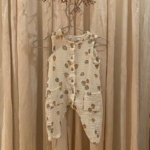 Zara • Muslin Citrus Playsuit